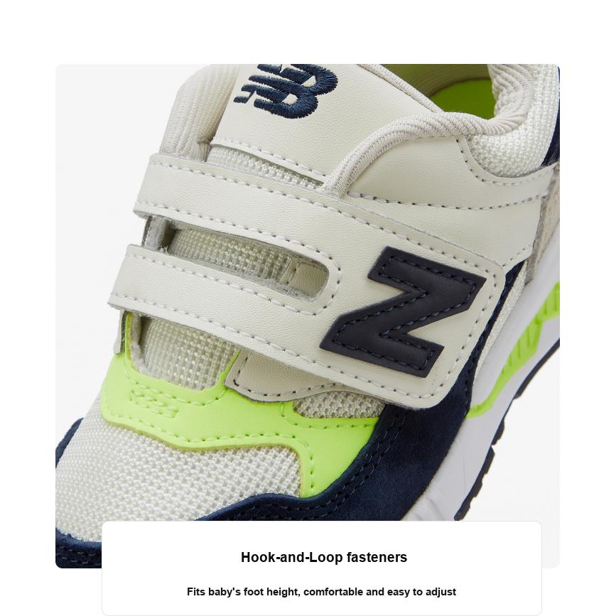 New Balance NB 530 Series Low Top Running Shoes Baby Sneaker Light-Blue Green KV530SII