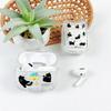 Full Screen Black Cat Suitable for AirPods 1/1/1/1 Generation Protective Case Apple Wireless Earphone 1/1pro Protective Case