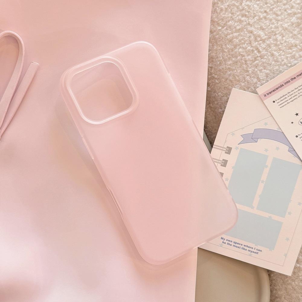 Soft Matte Candy Transparent Phone Case For iPhone 16 15 14 13 12 11 Pro Max X XR XS 7 8 Plus Shockproof Silicone Bumper Cover