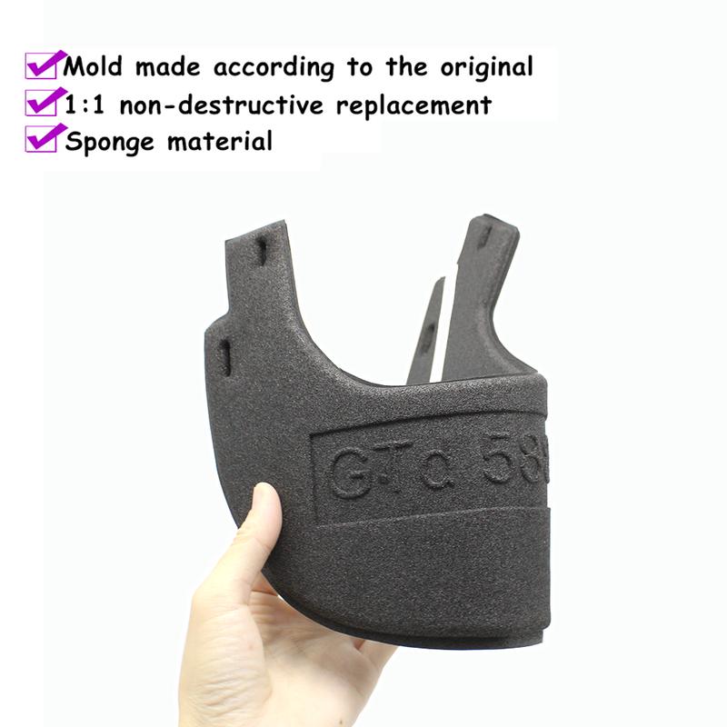 LHD F15 F16 Car Front Dashboard Steering Wheel Lower Cover Sponge Backplate Replacement For BMW X5 X6 2013- 51459298954