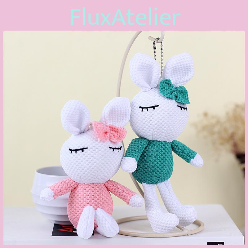 Adorable Mini Bunny Plush Toy With Soft Short Plush Cotton Filling