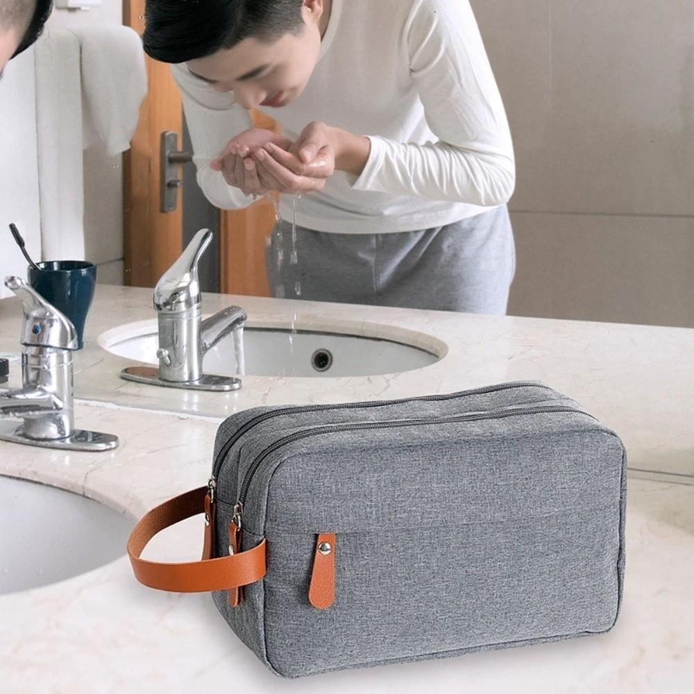 Cosmetic Storage Travel Storage Bag Waterproof Makeup Bag Simple Fashion Men Wash Bag Outdoor