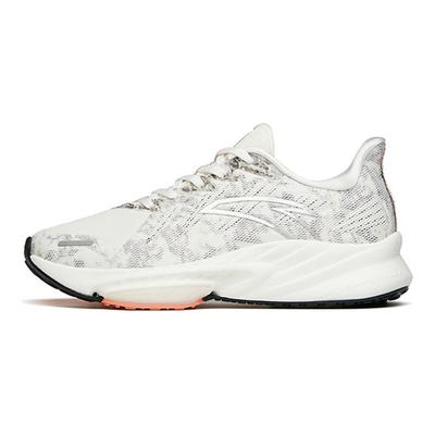 Rocket 3.0 Cushioning Breathable Cushioning Lightweight Low Top Running Shoes Women's White Black 122145587-4