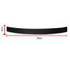 Black Soft Rubber Rear Bumper Sill Plate Protector For Toyota Camry 2018-