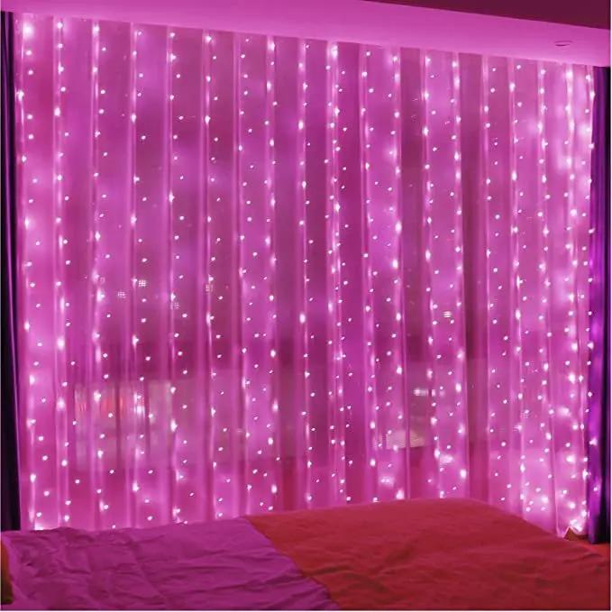 3M Curtain Led Lights String Christmas Decorations Garland Festival Decoration Bedroom Home Holiday Wedding Fairy Decor Lights