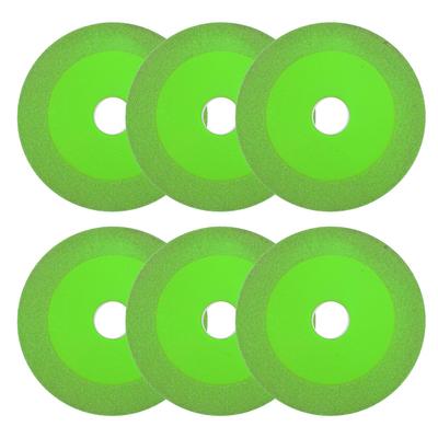 6Pcs Glass Cutting Disc Ultra Thin Saw Blade Wheel Grinding Disc for Smooth Polished