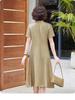 Mom's Elegant 2026 Summer Dress: Stylish, Dignified, and Trendy for Middle-Aged and Elderly Women - New Chinese Style Skirt.