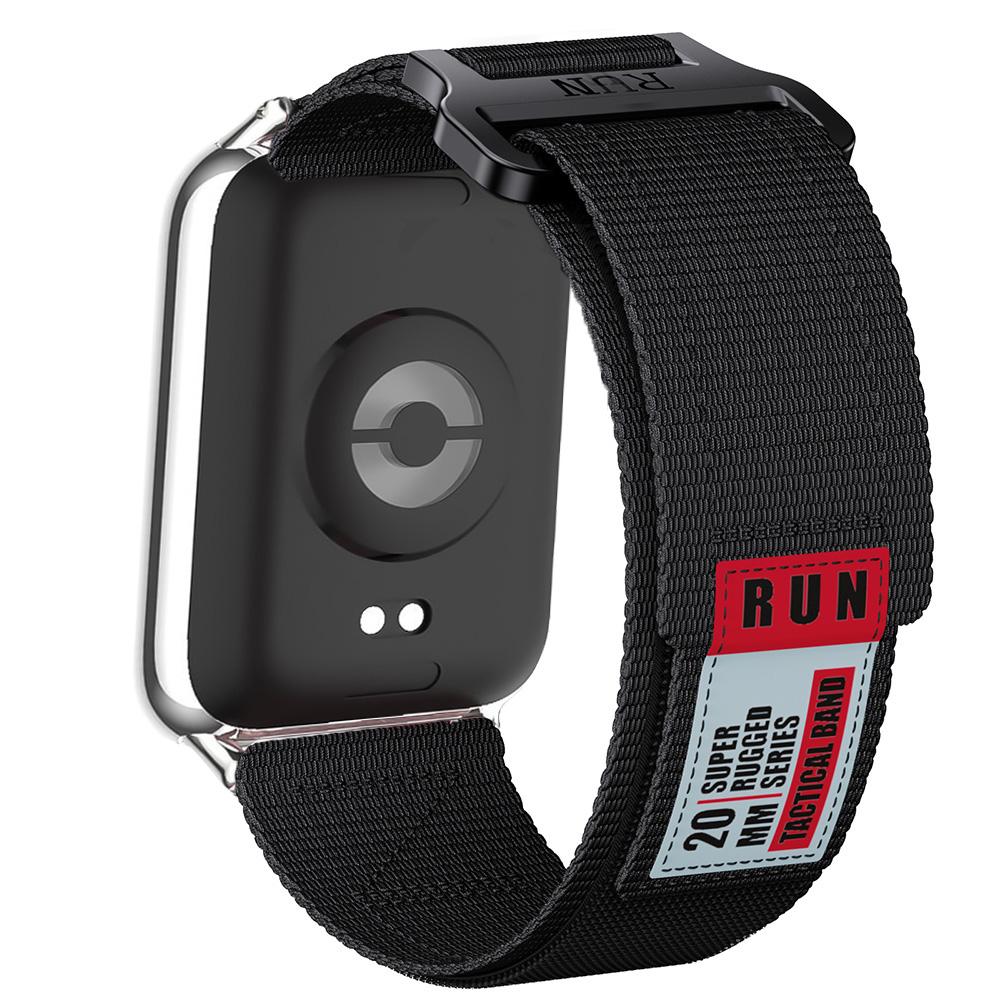 Prodyšný pásek pro Xiaomi Redmi Watch 4/5 Nylonová smyčka Vyměnitelný náramek Pásek pro chytré hodinky Mi Band 9/8 Pro Sportovní pásek