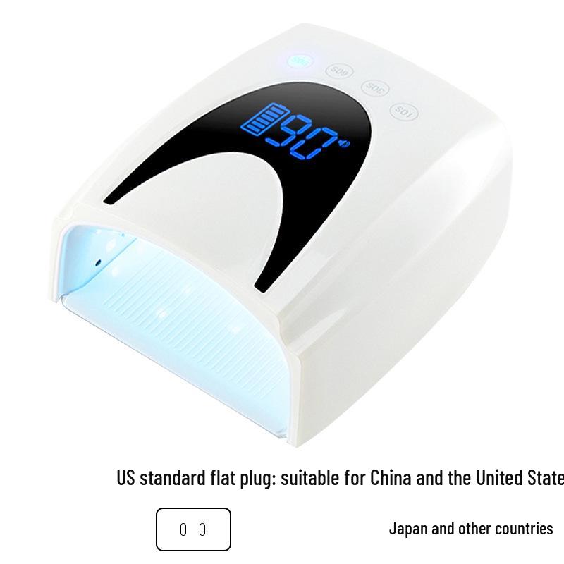 

X10 Перезаряжаемая 72 Вт Лампа для фототерапии ногтей с литиевой батареей