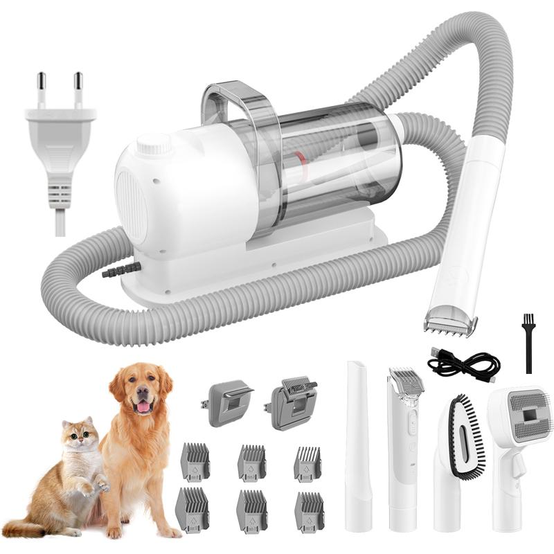 

2.5L Pet Multifunctional Grooming and Pet Vacuum Kit with Electric Push Combs and Brushes Suitable for Cats&Dogs