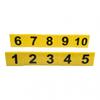 1 - 10 Table Numbering Table Number Acrylic Table Tent Sign