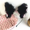 Animal Fox Cats Dog Ears Shape Headband and Choker Halloween Cosplay Costume Party Accessories for Adult and Children