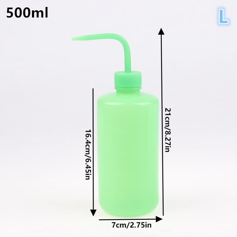 

250/500 мл Бутылка для мытья и очистки ресниц с изогнутым носиком, средство для очистки, водостойкая бутылка для снятия макияжа с бровей, инструмент для макияжа для наращивания ресниц Large