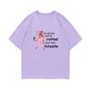 I'm Afraid You've Ratted Your Last Tatouille Graphic T-shirt Funny Pink Rat Print T Shirts Man Woman Fashion Oversized Tshirt