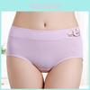 Comfortable Mid Waist Cotton Underwear For Women With Floral Design And Breathable Fabric