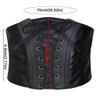 Korsett Schwarz Breite Gürtel für Frauen Pu Leder Punk Abnehmen Körper Gürtel Damen Elastische Hohe Taille Kummerbunds