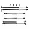 6 Stück Stützstange 55136764AA Motorhaube+Heckklappe+Heckscheiben-Gasdruckfedern Hubstützen-Kits Für Jeep Grand Cherokee WJ/WG 1999-2004 SG404018