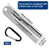 High Hardness Shingle Gauge Stainless Steel Pitch Gauge Tool Roof Measuring Tool  Roofing