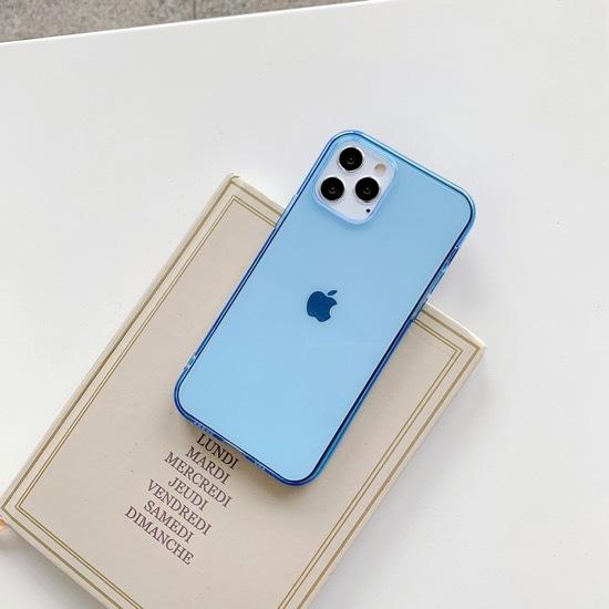 iPhone17 transparent color soft case Apple 17PROMAX mobile phone case transparent soft case Apple 14PRO suitable