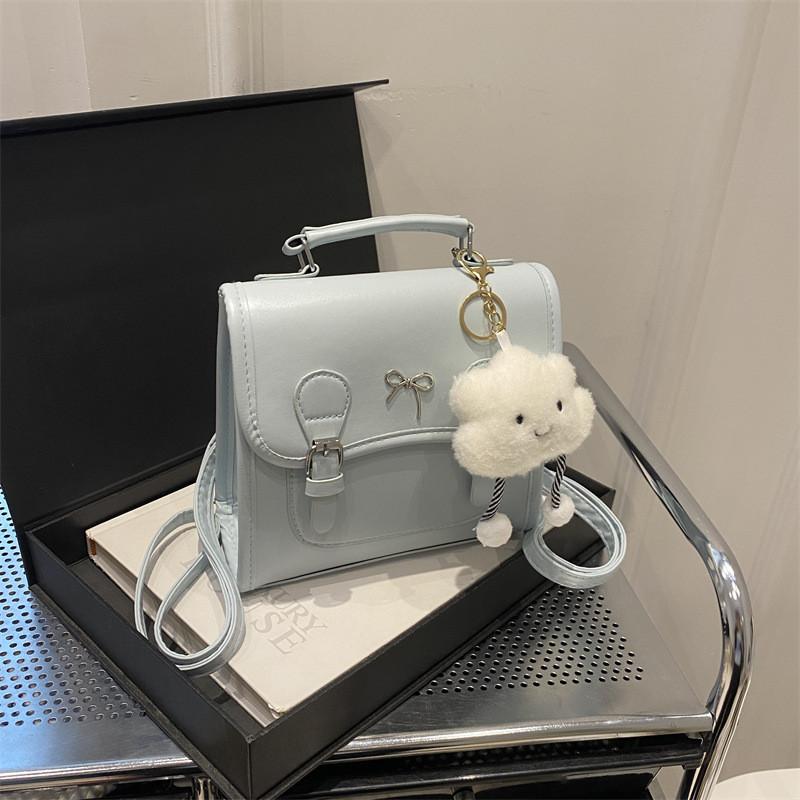 Stylish And Versatile 2024 Retro Korean College Dual Shoulder Bag For Everyday Use