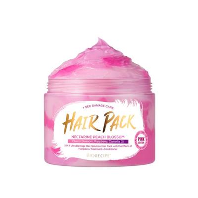 MACQUEEN - Biorecipe 1 Sekunde Haarkur zur Schadensbehebung Nektarine Pfirsichblüte