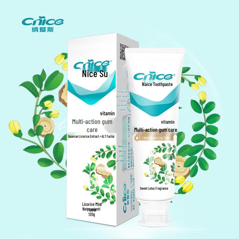 Nice Multi-Effect Gum Care Toothpaste, Licorice Mint