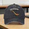 I Had Potential Sun Baseball Cap Stylish Unisex Adult Washed Trucker Hat Breathable Design Hiking Fishing Baseball Caps Gift