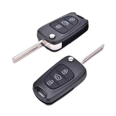 for KIA Rondo Sportage Soul Rio Shell Case 3 Buttons Flip Fob Remote Key Control