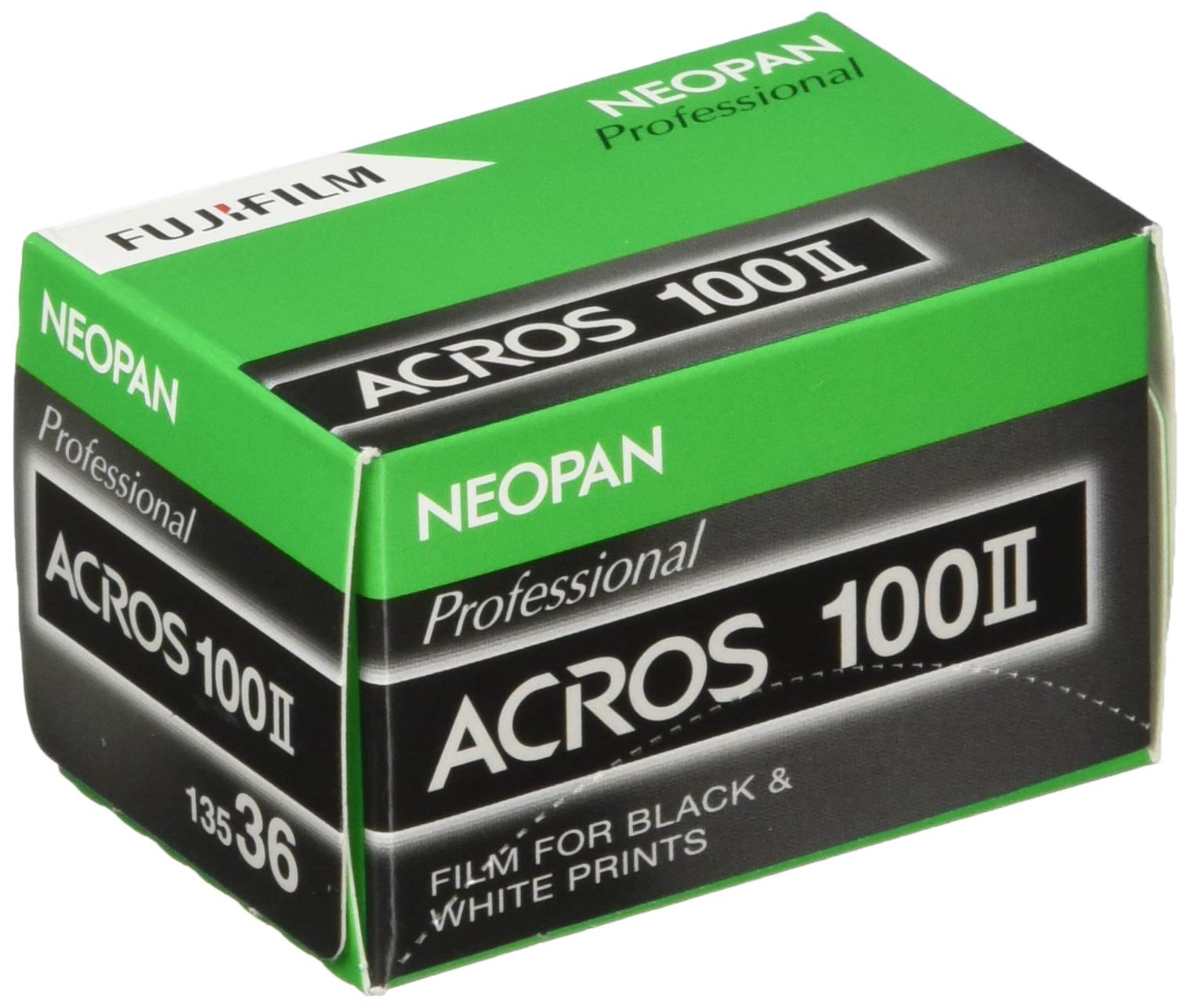 

Fujifilm Neopan 100 ACROS II Black and White 135mm 36 1 roll Film, size, exposures,