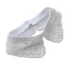 Elegant Organza Beaded Embroidered Faux Collar Necklace Half Shirt Blouse Choker Fashion Clothing Accessory for Women