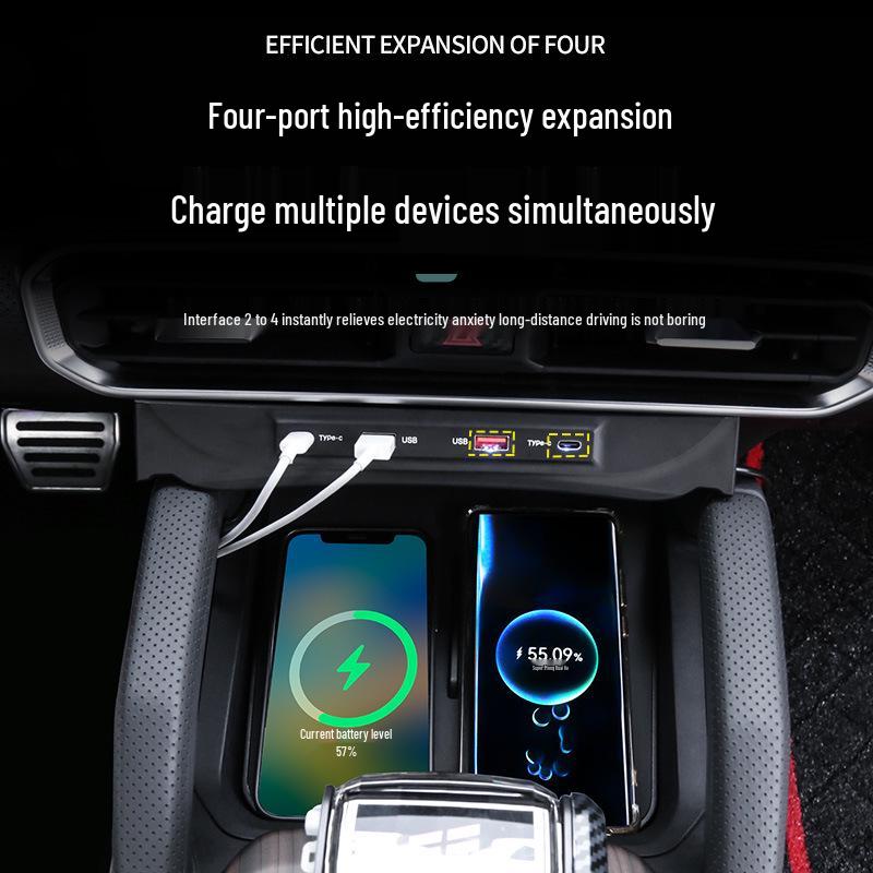 Jetour Traveler Central Control USB Expansion Dock for 23 Car Models