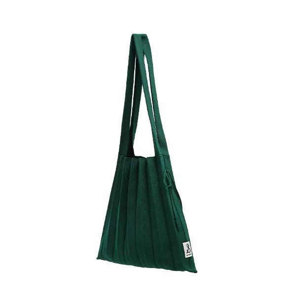 Lucky Pleats Knit M Deep Forest