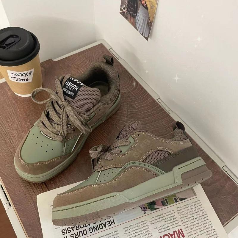 Fashion Fashion Vintage Sneakers for Men American Style Street Trend Couple Skateboard Shoes Breathable Comfortable Casual Walking Shoes