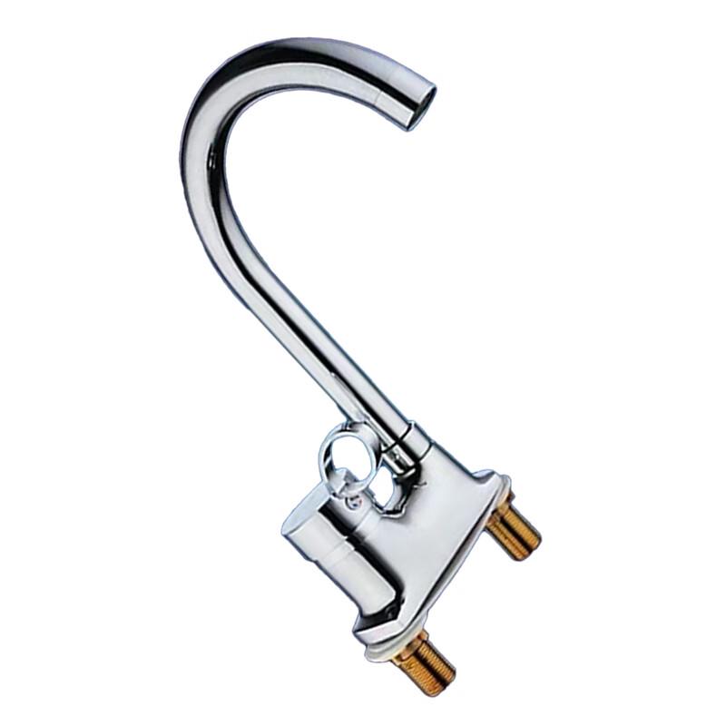 Minxi Copper Dual-Handle Hot & Cold Mixer Faucet
