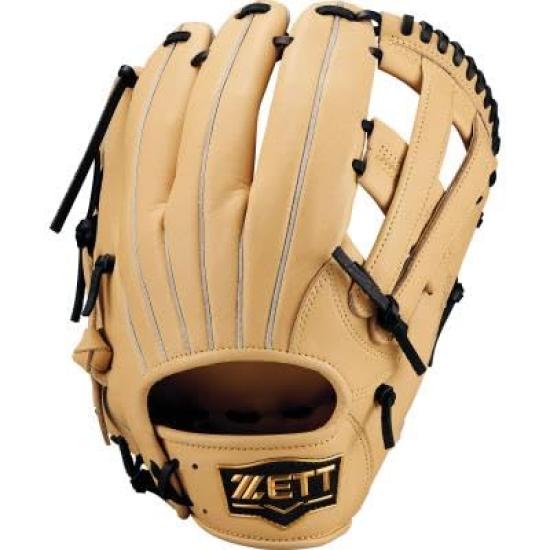 

ZETT Soft Steer Baseball Pastel Size 6 All-Around Glove, B/Black (3219), (BRGB35540F)