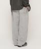 CARGOBROS In Pig Brushed Training Wide Straight Pants (Gray)