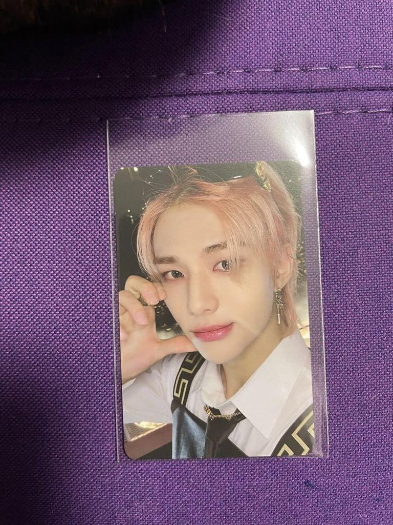 [USED] straykids hyunjin trading card 5-star ktown4u