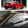 For Honda Civic 10th Hatchback    Car Body Styling Sticker Plastic Window Glass Wind Visor Rain/Sun Guard Vent Parts