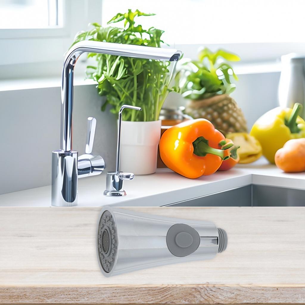 ABS Plastic Spray Head Anti-rust Kitchen Shower Two-stage