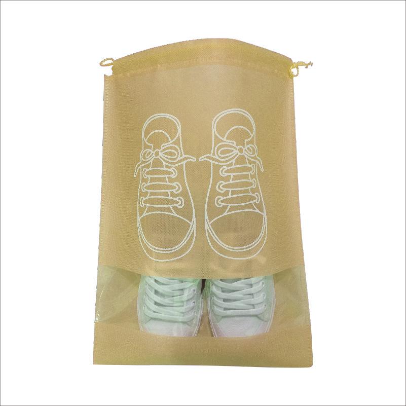 

1/2/3/5 шт. нетканая сумка для обуви водонепроницаемая пылезащитная дорожная сумка портативная сумка-тоут с завязками для хранения обуви органайзер для обуви 1PC 27x36cm хаки