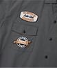 OUTSTANDING Wappen Mechanic Half Work Shirt_Charcoal