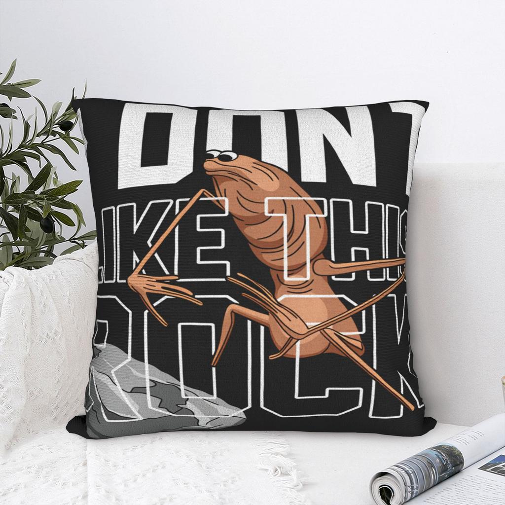 Funny Robert Help Marcus The Worm Pillow Cover Cute Funny Pillow Case For Living Room Chair Comfy Pillowcases Gift