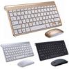 Wireless Keyboard Mouse Combo 2.4G Mini Portable Wireless Keyboard and Mouse for Windows Mac Android
