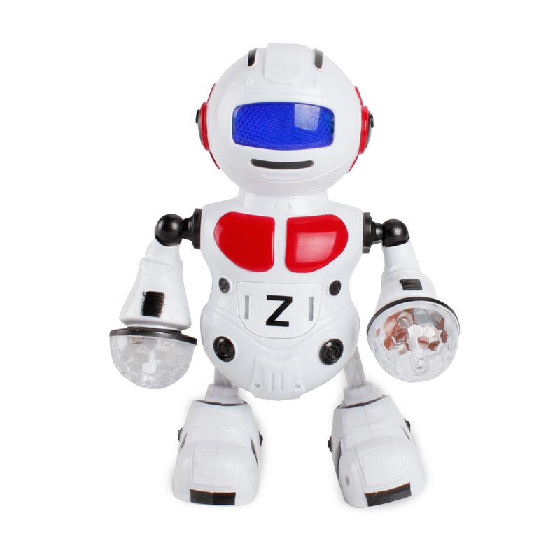 Dancing Electric Robot Lighting Music Children Educational Toys Gift Christmas
