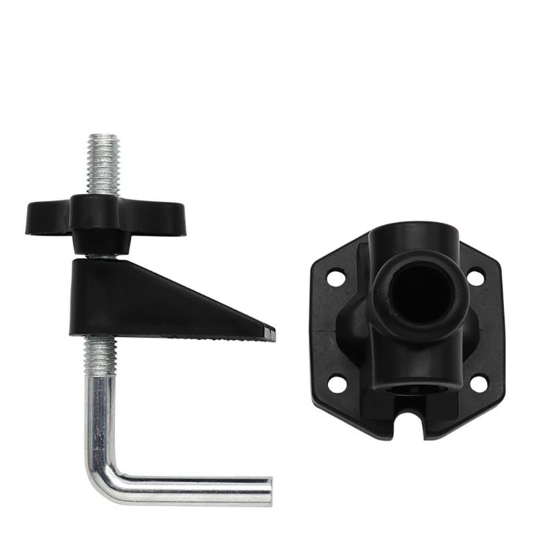 5Pcs Replacement Desk Clamp Desktop Lamp Clamp Metal Mounting Table Clamp Non-Slip C Clamp for Desk Lamp Microphone