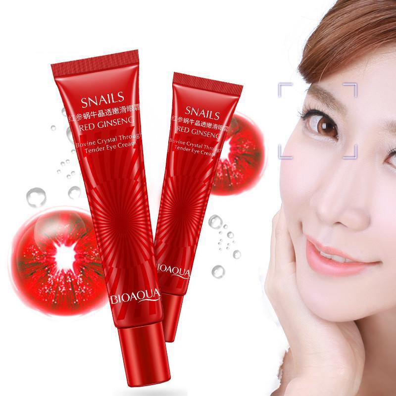 bioaqua snail red ginseng eye cream