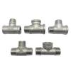 1/4" 3/8" 1/2" 3/4" 1" 1-1/4" 1-1/2" 2" BSP Tê Macho Fêmea Divisor de 3 Vias Conector de Tubo de Aço Inoxidável 304 Água Gás