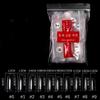 500pcs Clear French False Nail Tips Fake Nails Artificial Nails Manicure Tool