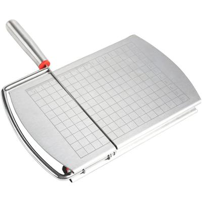 1PC Kitchen Cheese Slicer 22.2*12.8cm Stainless Steel Cheese Slicer With Blade For Cutting Food Butter Sausage Processors