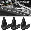 6/12pcs Car Data Cable Fixing Clip Navigation Car Charging Clip Cable Multifunctional Clip, And Organizing Truck Storage J3K7